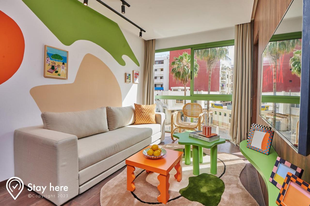 Stayhere Casablanca - Cil - Vibrant Residence ภายนอก รูปภาพ