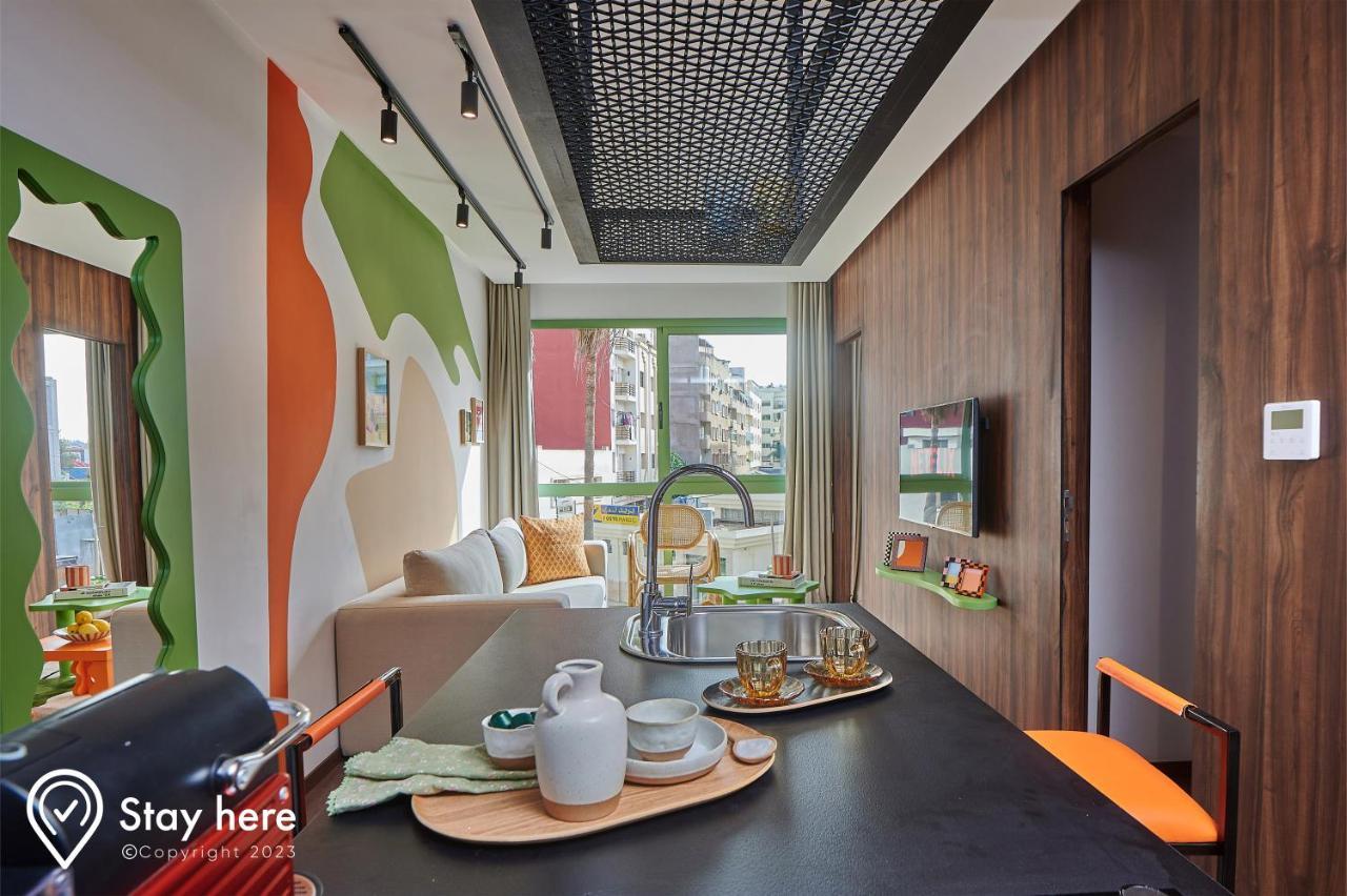 Stayhere Casablanca - Cil - Vibrant Residence ภายนอก รูปภาพ