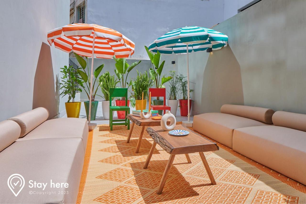 Stayhere Casablanca - Cil - Vibrant Residence ภายนอก รูปภาพ
