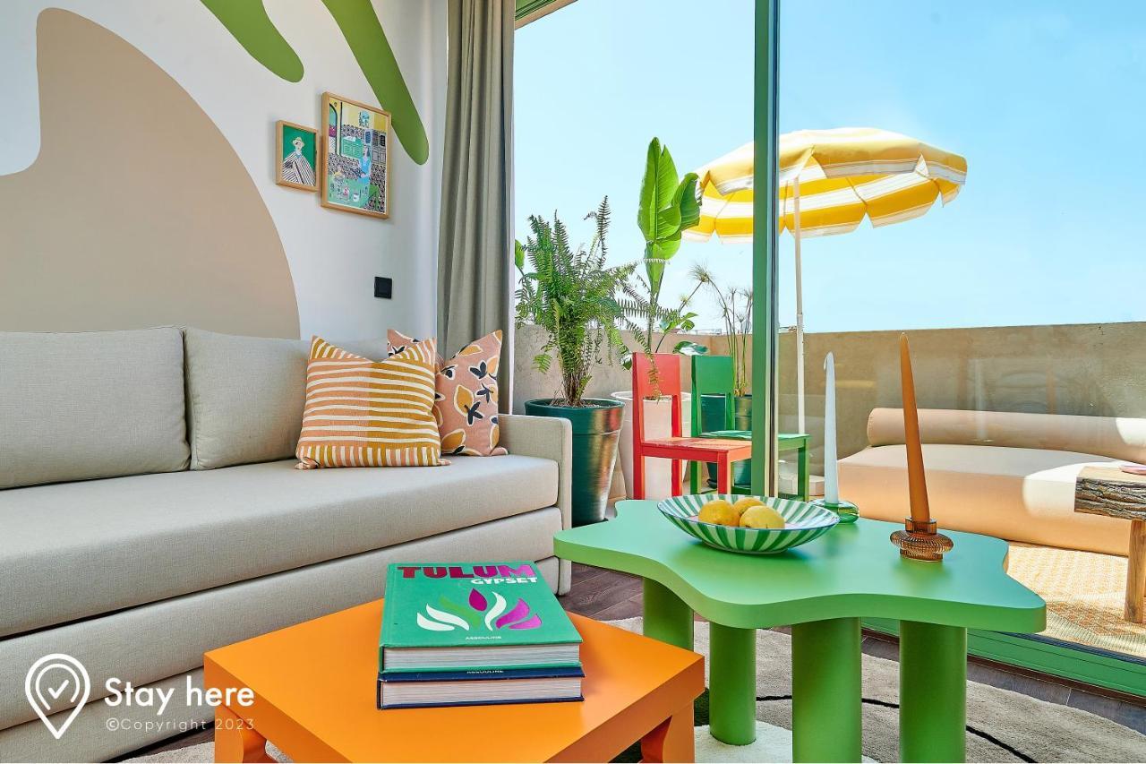Stayhere Casablanca - Cil - Vibrant Residence ภายนอก รูปภาพ