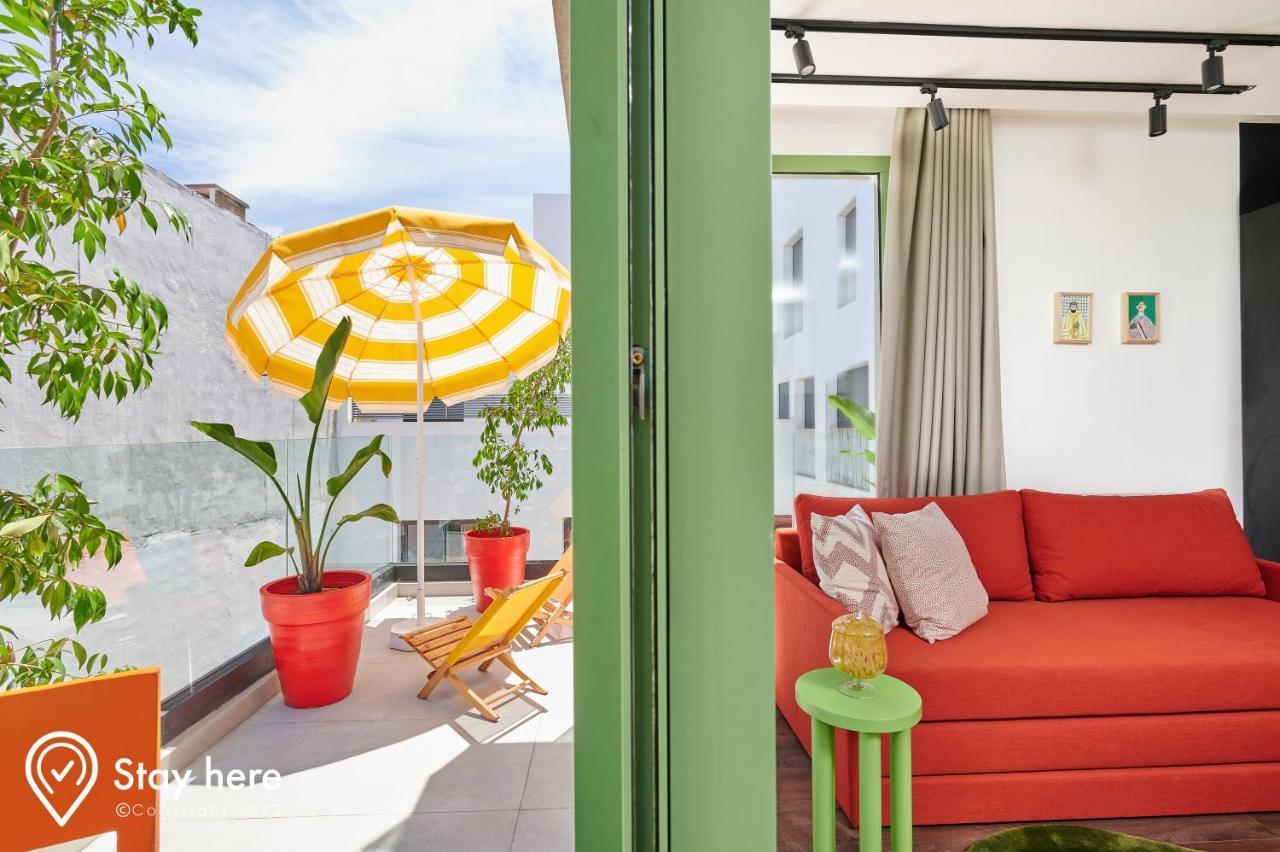 Stayhere Casablanca - Cil - Vibrant Residence ภายนอก รูปภาพ