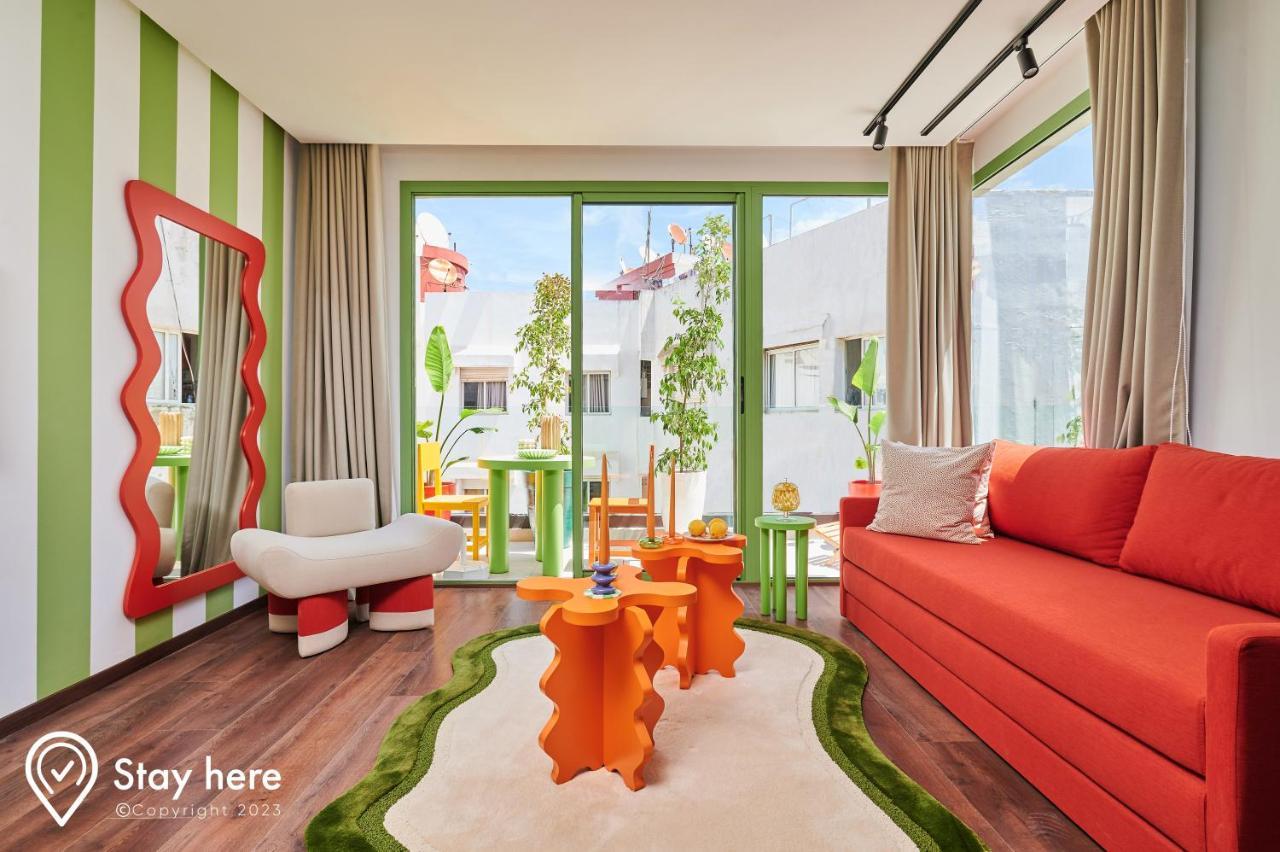 Stayhere Casablanca - Cil - Vibrant Residence ภายนอก รูปภาพ