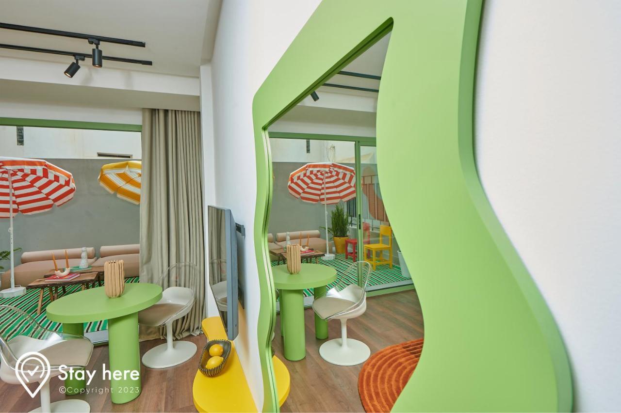 Stayhere Casablanca - Cil - Vibrant Residence ภายนอก รูปภาพ