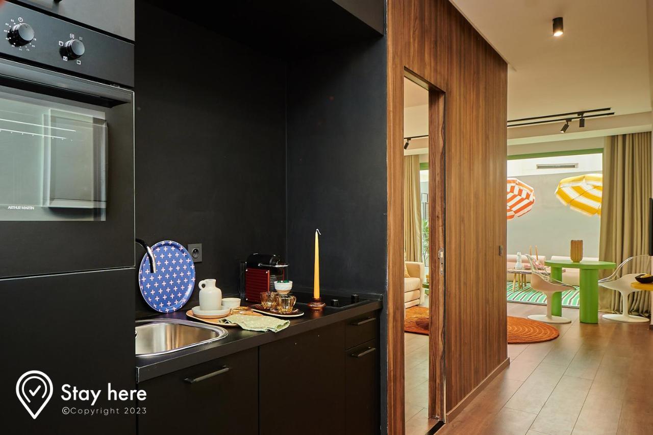 Stayhere Casablanca - Cil - Vibrant Residence ภายนอก รูปภาพ