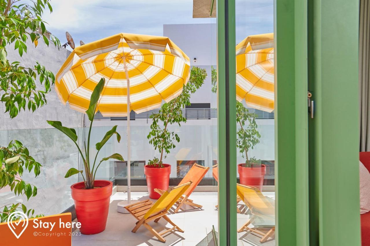 Stayhere Casablanca - Cil - Vibrant Residence ภายนอก รูปภาพ