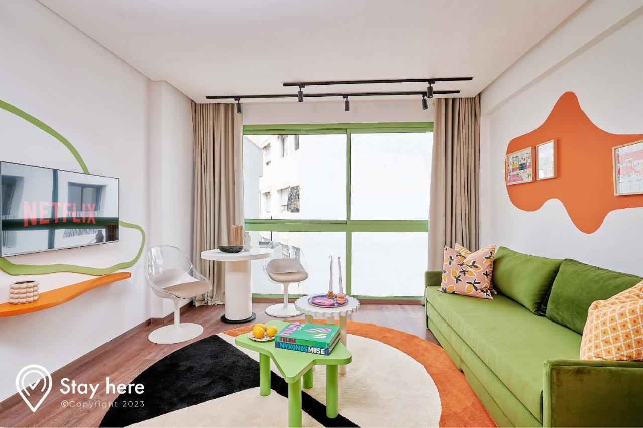 Stayhere Casablanca - Cil - Vibrant Residence ภายนอก รูปภาพ