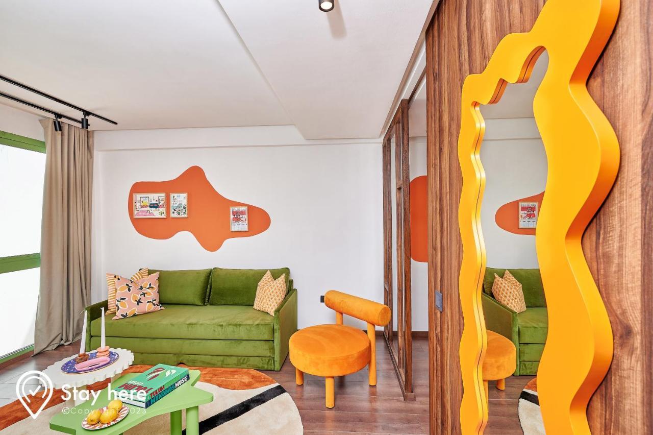 Stayhere Casablanca - Cil - Vibrant Residence ภายนอก รูปภาพ